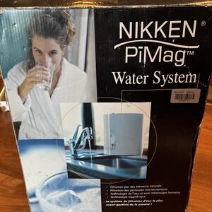 Nikken PiMag Water Filtration System Model 1316 New in Box Home Water Purifier